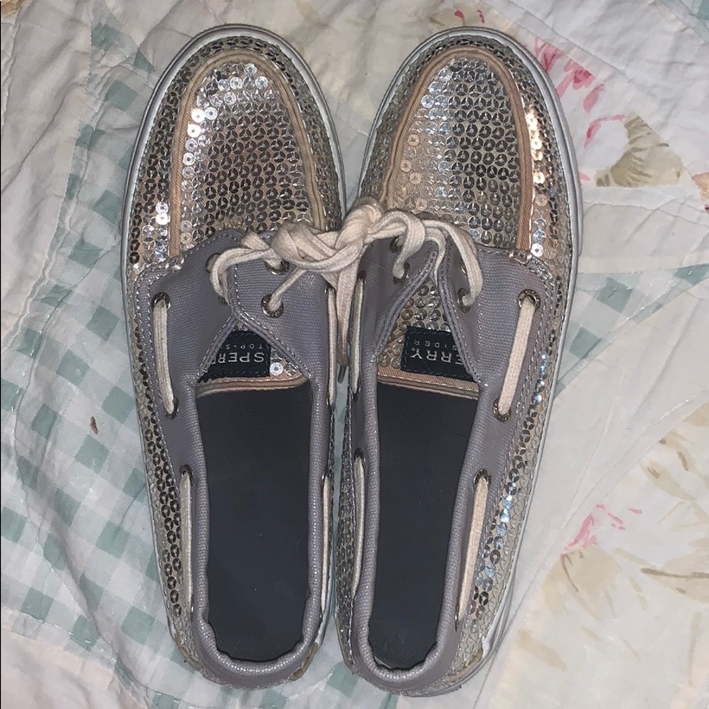 Sequin Sperrys
